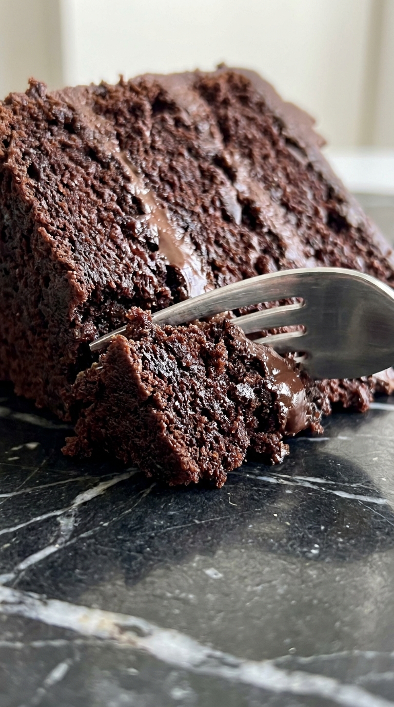 Easy Chocolate Buttermilk Cake
