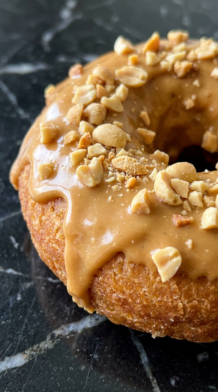 Peanut Butter Cheesecake Donut