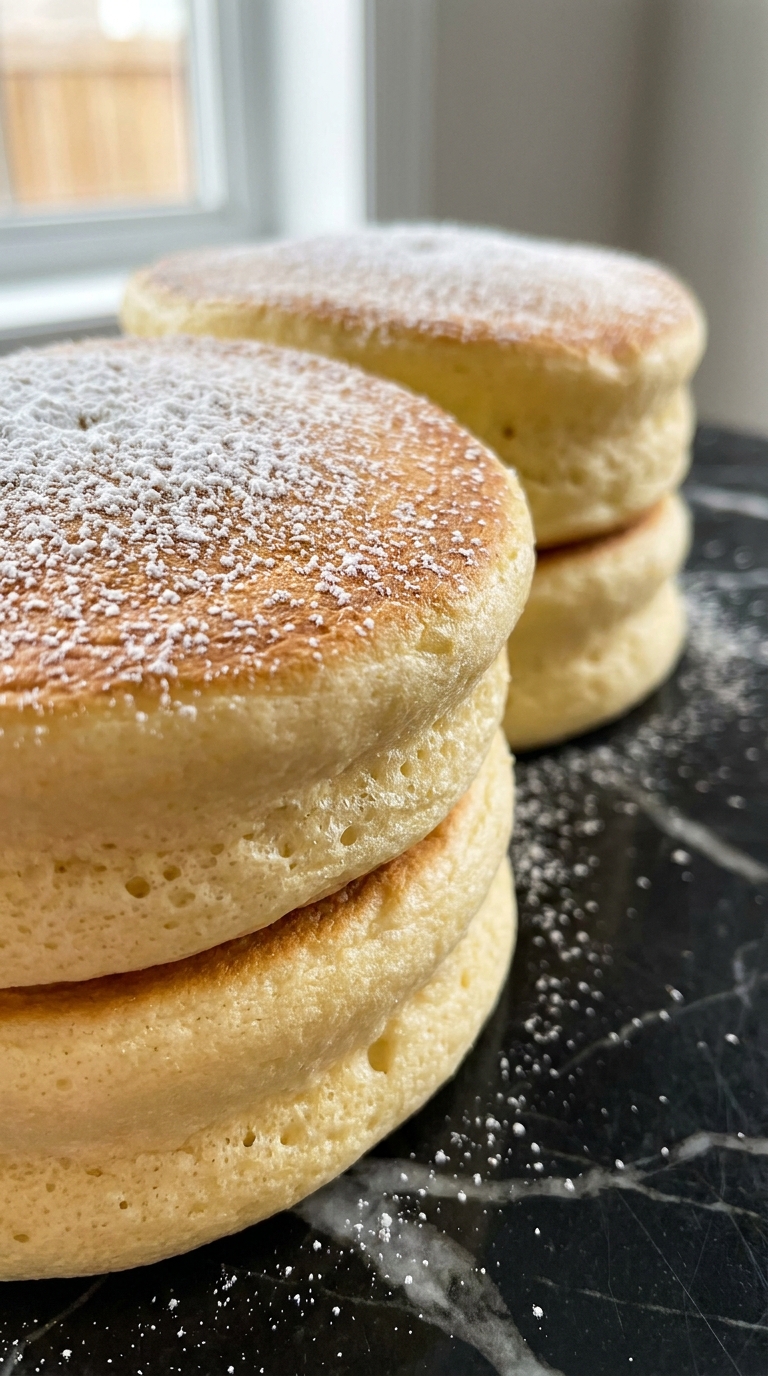 Fluffy Japanese Pancakes